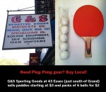 Get ping pong gear